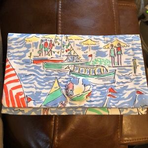 Lily Pulitzer homemade (Etsy) get nauti wristlet